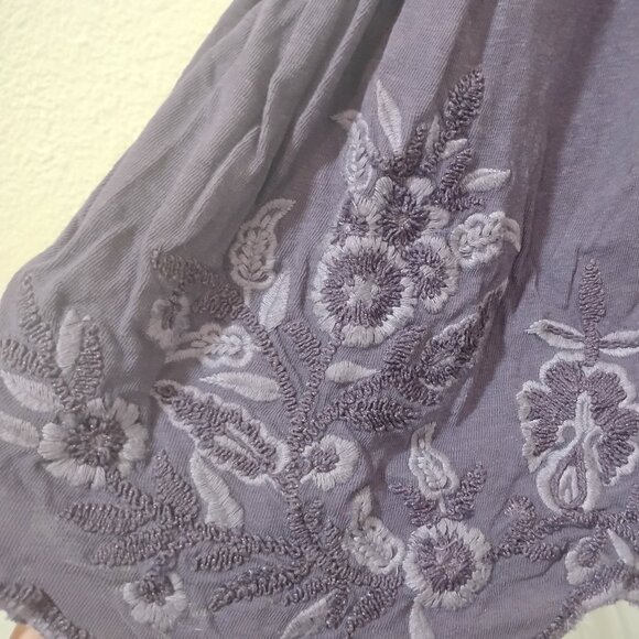 Sundance Purple Embroidered Boho Top | Women’s Size Large - Picture 8 of 15